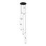 ST LUCE SL6121.403.07 Светильник подвесной ST-Luce Черный/Белый LED 7*8W 3000K