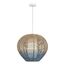 ST LUCE SL1514.513.01 Светильник подвесной ST-Luce Белый/Бежевый,Синий E27 1*40W