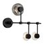 ST LUCE SL6005.401.03 Светильник настенно-потолочный ST-Luce Черный/Дымчатый, Прозрачный LED 3*3W 3000K