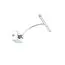 ST LUCE SL595.101.01 Подсветка для картин ST-Luce Хром/Хром LED 1*8W 4000K, изображение 2