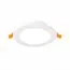 ST LUCE ST210.538.08 Светильник встраиваемый. Белый LED 1*8W 3000K 640Lm Ra80 110° IP20 D120xH30 220-240V