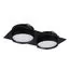 ST LUCE ST258.408.02 Светильник встраиваемый. Черный GX53 2*50W IP20 L220xW109xH43 220V Без ламп