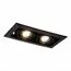 ST LUCE ST250.448.02 Светильник встраиваемый. Черный GU10 2*50W  L245xW126xH70 220V Без ламп, изображение 2