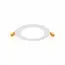 ST LUCE ST209.538.06 Светильник встраиваемый. Белый LED 1*6W 3000K 330Lm Ra80 110° IP20 D120xH8 90-265V
