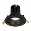 ST LUCE ST705.448.10 Светильник встраиваемый. Черный LED 1*10W 4000K 750Lm Ra>90 38° IP20 D102xH85 170-240V, изображение 2