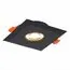 ST LUCE ST204.408.01 Светильник встраиваемый. Черный GU10 1*50W  L94xW94xH25 220V Без ламп, изображение 2
