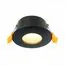 ST LUCE ST213.408.01 Светильник встраиваемый. Черный GU10 1*50W  IP44 D84xH50 220V Без ламп
