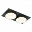 ST LUCE ST206.428.02 Светильник встраиваемый. Черный GU10 2*50W  IP20 L175xW92xH38 220V Без ламп, изображение 2