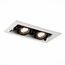 ST LUCE ST250.548.02 Светильник встраиваемый. Черный GU10 2*50W  L245xW126xH70 220V Без ламп, изображение 2