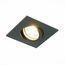 ST LUCE ST251.408.01 Светильник встраиваемый. Черный GU10 1*50W  IP20 L92xW92xH27 220V Без ламп, изображение 2