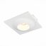 ST LUCE ST253.508.01 Светильник встраиваемый. из гипса Белый GU10 1*50W  IP20 L220xW220xH58 180-240V Без ламп, изображение 3