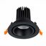ST LUCE ST705.438.10 Светильник встраиваемый. Черный LED 1*10W 3000K 750Lm Ra>90 38° IP20 D102xH85 170-240V, изображение 3
