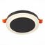 ST LUCE ST104.442.06 Светильник встраиваемый Черный LED 1*6W 4000K 468Lm Ra>80 120° IP20 D110xH20 170-240V