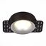 ST LUCE ST218.418.01 Светильник встраиваемый. Черный GU10 1*50W  IP20 D78xH30 165-265V Без ламп