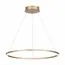 ST LUCE ST605.243.34 Светильник подвесной ST-Luce Золотистый/Белый LED 1*34W 4000K