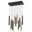 ST LUCE ST153.443.33 Светильник подвесной Черный LED 1*33W 4000K 2 805Lm Ra  IP20 L600xW300xH320 180-240V