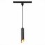 ST LUCE ST152.406.01 Светильник трековый Черный GU10 1*50W IP20 D60xH300 220V Без ламп